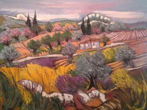 Voir cette oeuvre de MILORV: Jardin fleuri en Provence