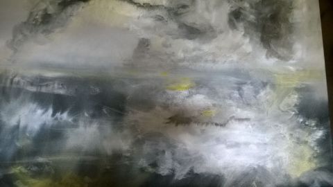 nuages 1  - Peinture - BRIGITTE BASPEYRAS