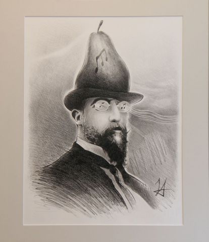 L'artiste Daniel PIERRE dit HUBERT - Hommage à Erik Satie