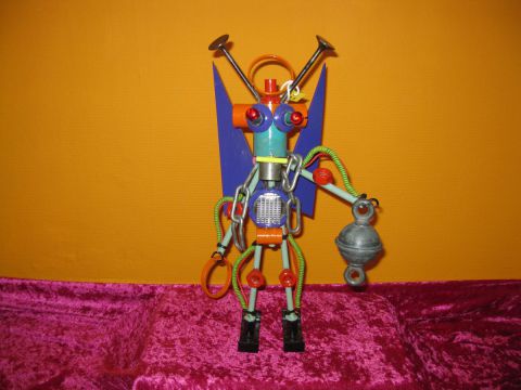 L'artiste bellagamba  gilles - n°75  Robot collection 