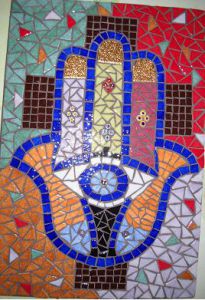 Mosaique de CHRISMOSAIC: Main de Fatma 3