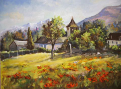 L'artiste LALLEMAND YVES - VILLAGE OMEX HAUTES PYRENEES