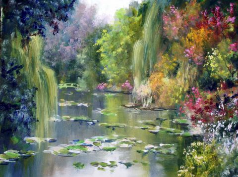 L'artiste LALLEMAND YVES - GIVERNY
