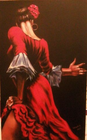 L'artiste Irina R - Flamenco2