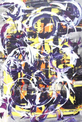 L'artiste Elle Bory  - Ultra-Violet