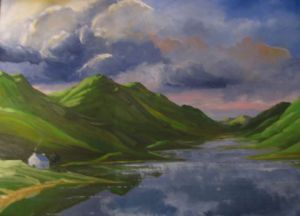 Voir cette oeuvre de Manu Fromont: Au nord de Skye