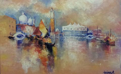 Venise ancienne - Peinture - Irina R