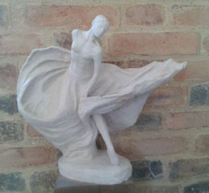 Sculpture de Senga: Flamenco