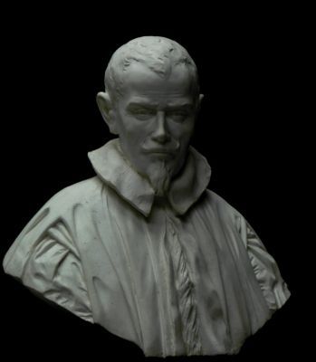 Buste Renaissance - Sculpture - Patrick BERTHAUD