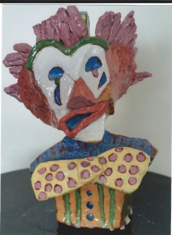 clown Marius - Sculpture - fred