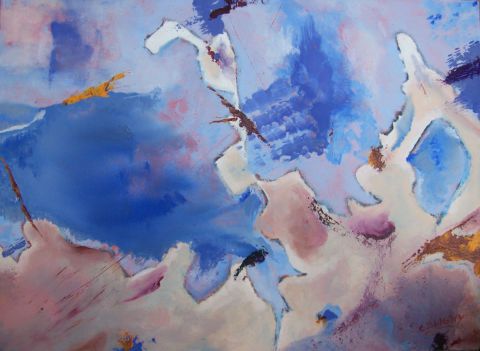 Rêverie lémurienne - Peinture - Christian Bligny