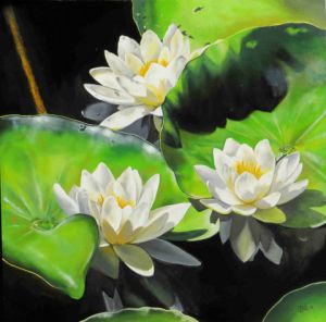 Voir cette oeuvre de Lydie grandroques: Lotus