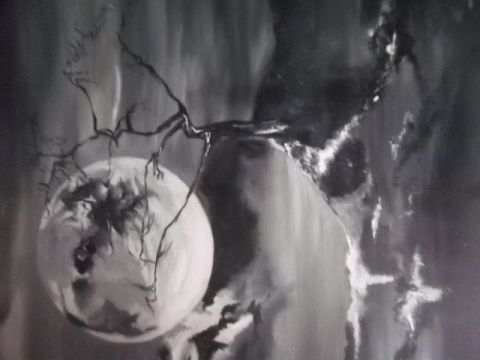l'arbre hypnotisé - Peinture - Gyl