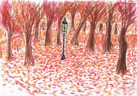 Narnia en automne - Dessin - Goldendream1803