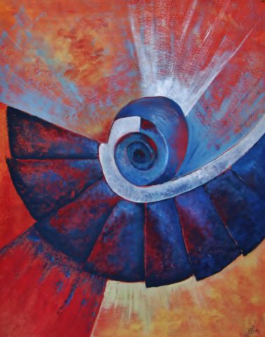 L'artiste Marie-Pierre JAN - spirale