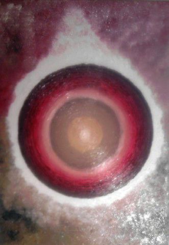 Pluton-jour-positif les rouges-bruns - Peinture - rossyekran