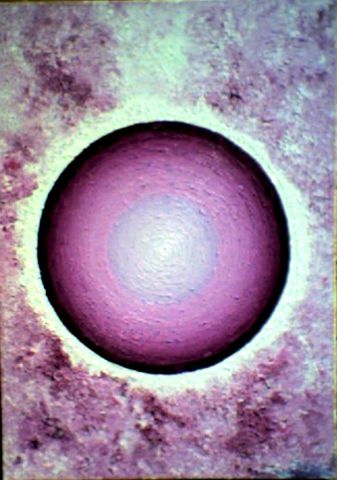 Uranus-jour-positif. Les mauves et lilas foncés - Peinture - rossyekran