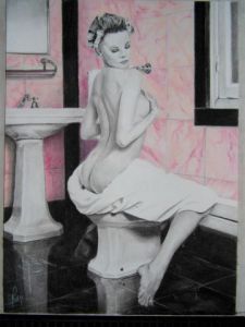 Voir cette oeuvre de Arnaud Boulan: Pose dans salle de bain
