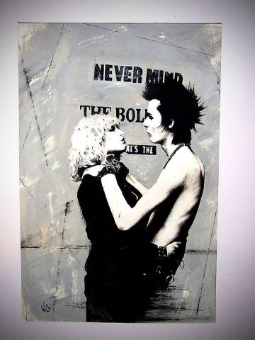L'artiste wilfried forgues  - Sid and Nancy