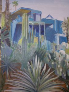 Voir cette oeuvre de Robin Fisher: Jardin Majorelle - Marrakech