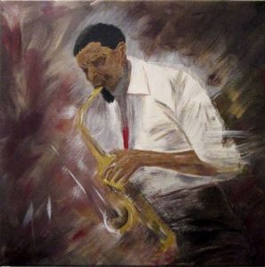 Voir cette oeuvre de thierry vernet: Jazz man