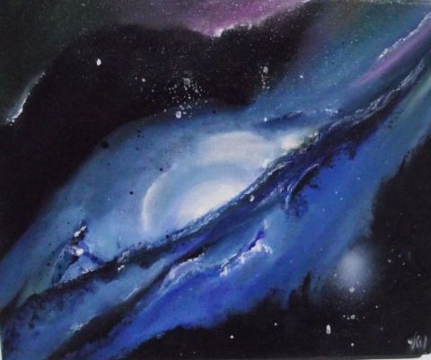 galaxie - Peinture - mattam