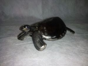 Sculpture de Jean Noel OEIL: La tortue