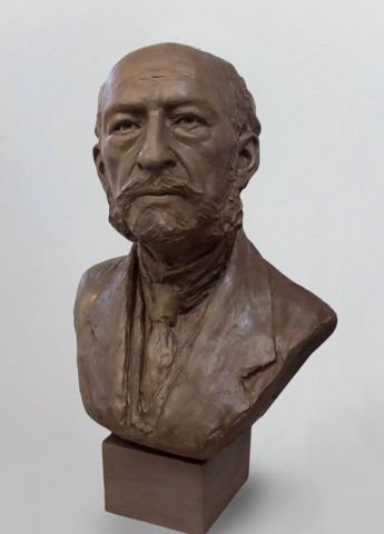 Emile Cartailhac - Sculpture - Laurent mc sculpteur portrait