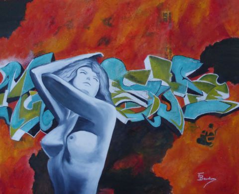 Graffitis - Peinture - florence baudoux