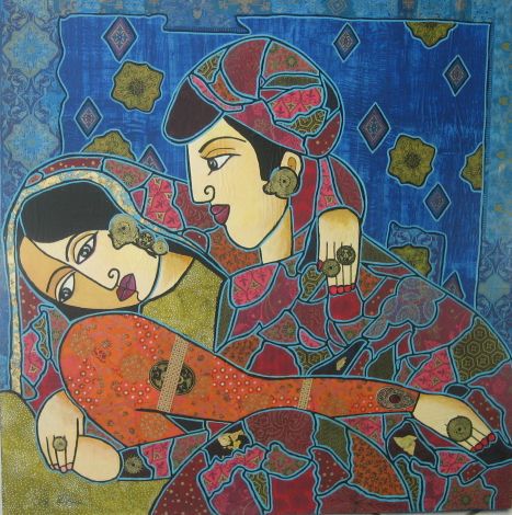 L'artiste ANTOINE MELLADO - Ottomane 8- pasion Turca.