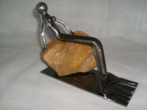 La siréne - Sculpture - Jean Noel OEIL
