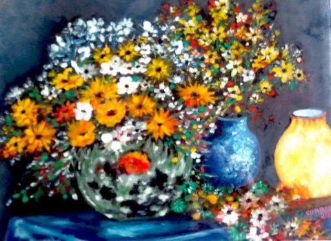 L'artiste corrand - pots et bouquets