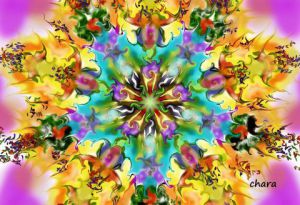 Voir le détail de cette oeuvre: Kaleidoscope mandala - Numérique