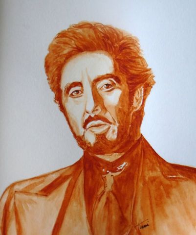 Al Pacino  - Peinture - TAMI