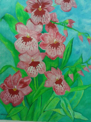 orchidees - Peinture - daniel