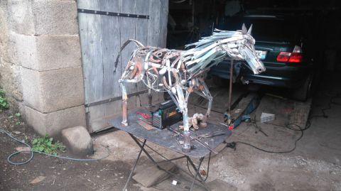 cheval - Sculpture - ritch