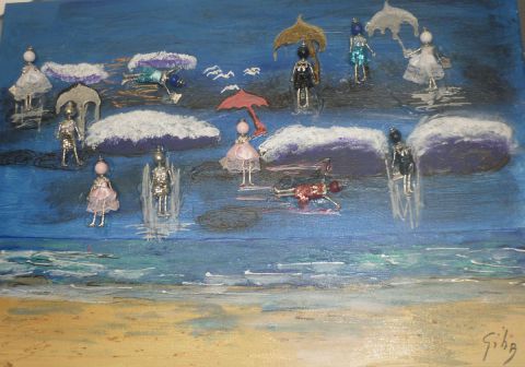 mie poppins - Peinture - iridium