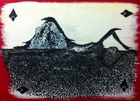 Crabe de Pique - Peinture - Sarah Agathe SALOMON
