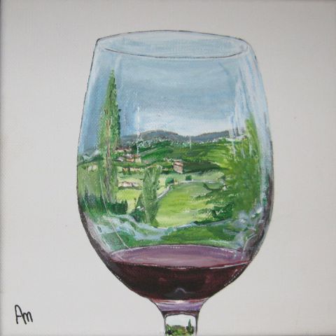 Ma Provence en transparence  - Peinture - annie massollo