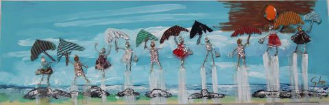 L'artiste iridium - les mary poppins