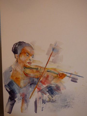 L'artiste suzy - la violoniste
