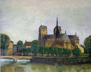 Voir cette oeuvre de Jackie MAIRE: Notre Dame de Paris