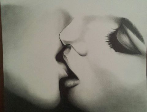 L'artiste Florence GOUDOT - Le baiser
