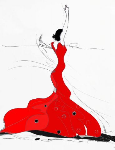 L'artiste Florence POIRET - danseuse flamenco 4