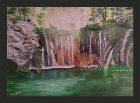 lac d'émeraude  - Peinture - Viviana