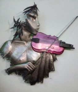 Voir le détail de cette oeuvre: violoniste