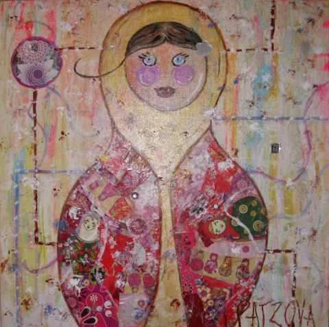 L'artiste Isa Patzova - Matriochka I