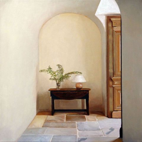 Intérieur N°49 - Peinture - Patrice Lannoy