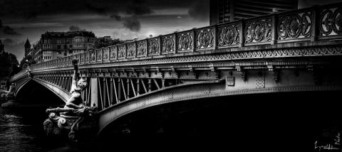 L'artiste Lymatly Photos - Pont . Paris