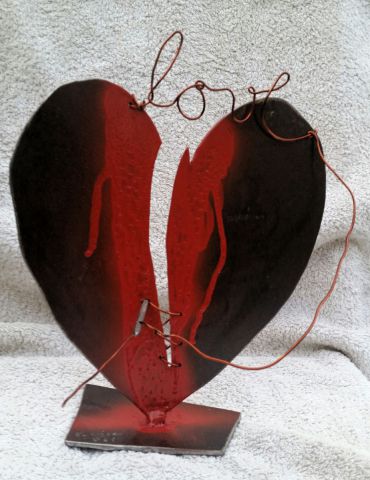 Coeur brisé - Sculpture - FabriceP61